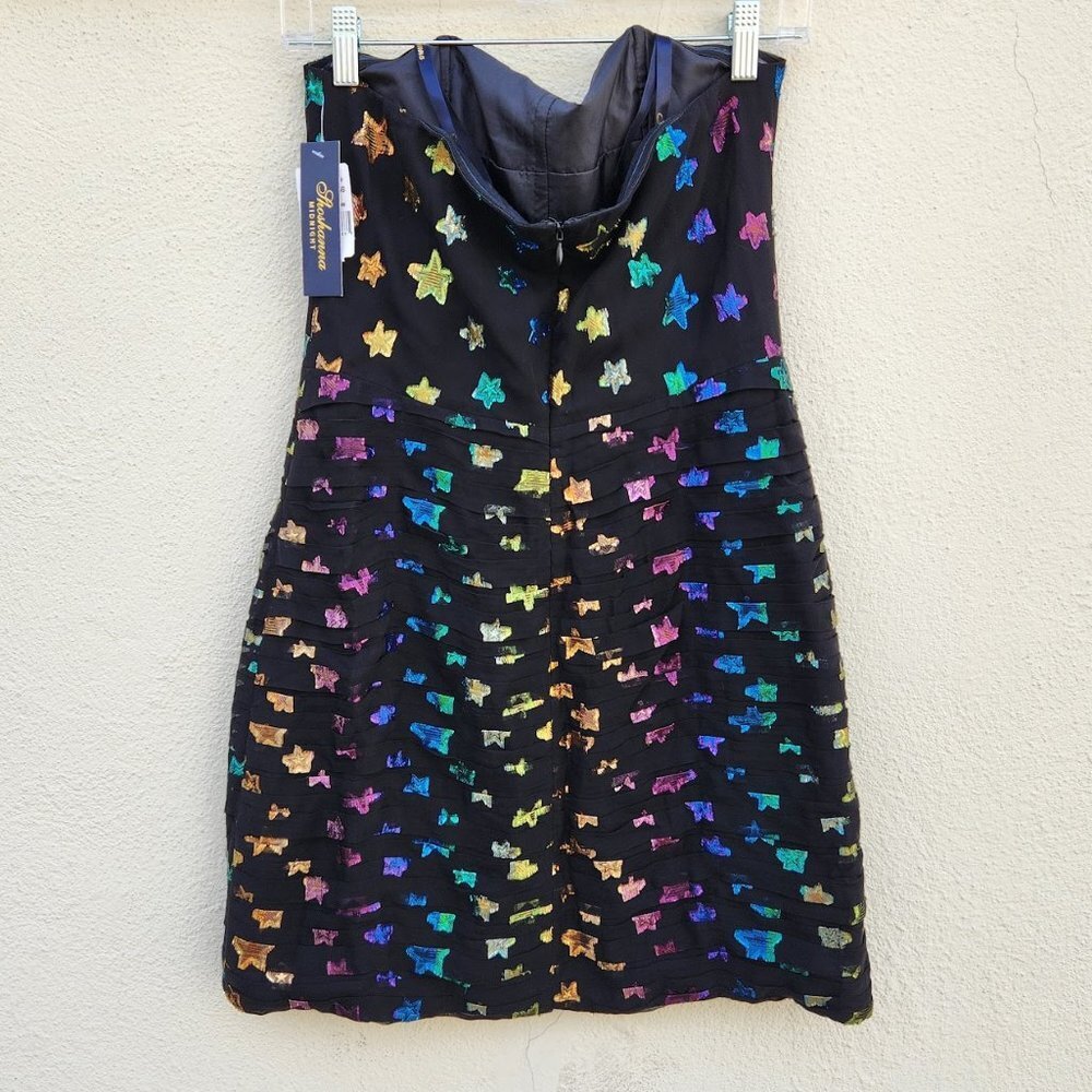 Shoshanna Nyla Metallic Star Mini Dress - Picture 4 of 9